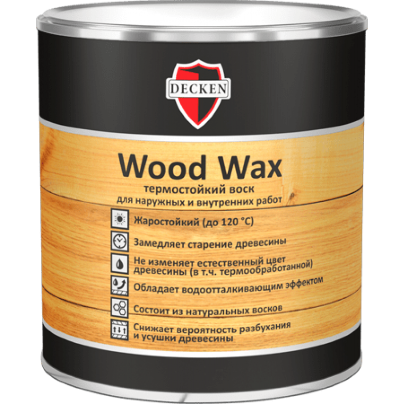 Воск для бани и сауны Wood Wax фото