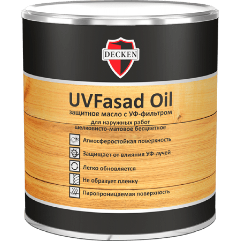 Масло с УФ-фильтром UVFasad Oil фото
