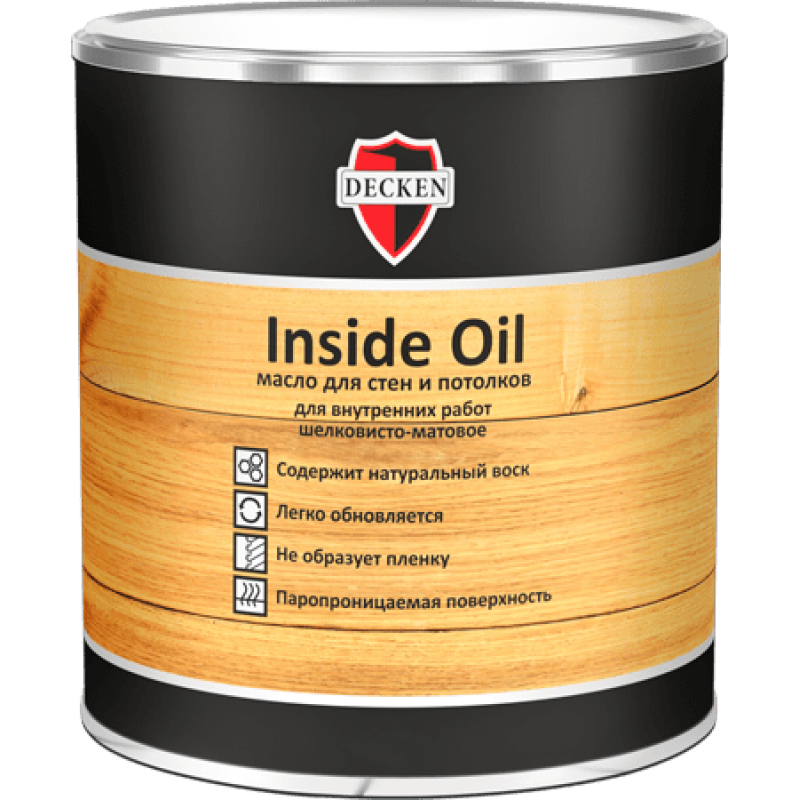 Масло для стен и потолков Inside Oil фото